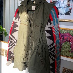 Thread & Supply size M army green jacket